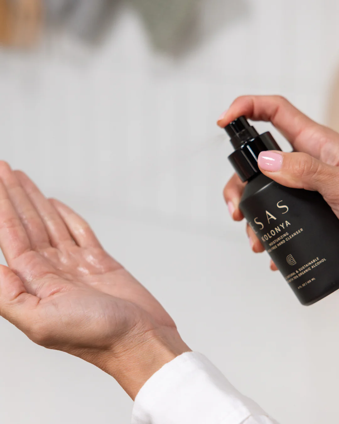Sea Salt & Sage Kolonya Hand Cleanser Duo - Image 5