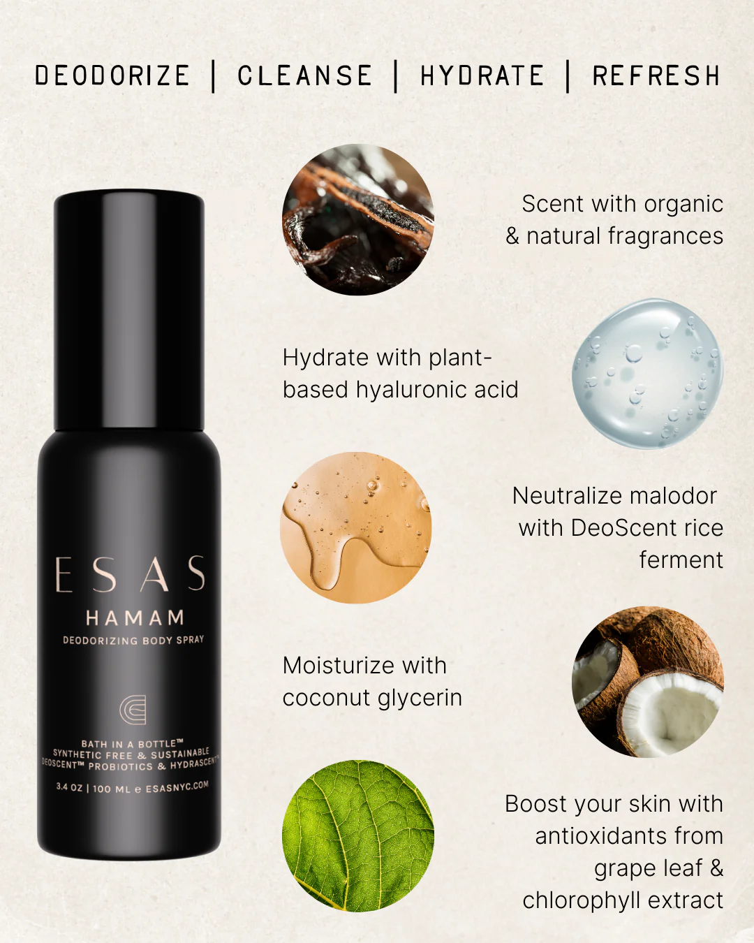 Bare Hamam Deo Body Spray - Image 5