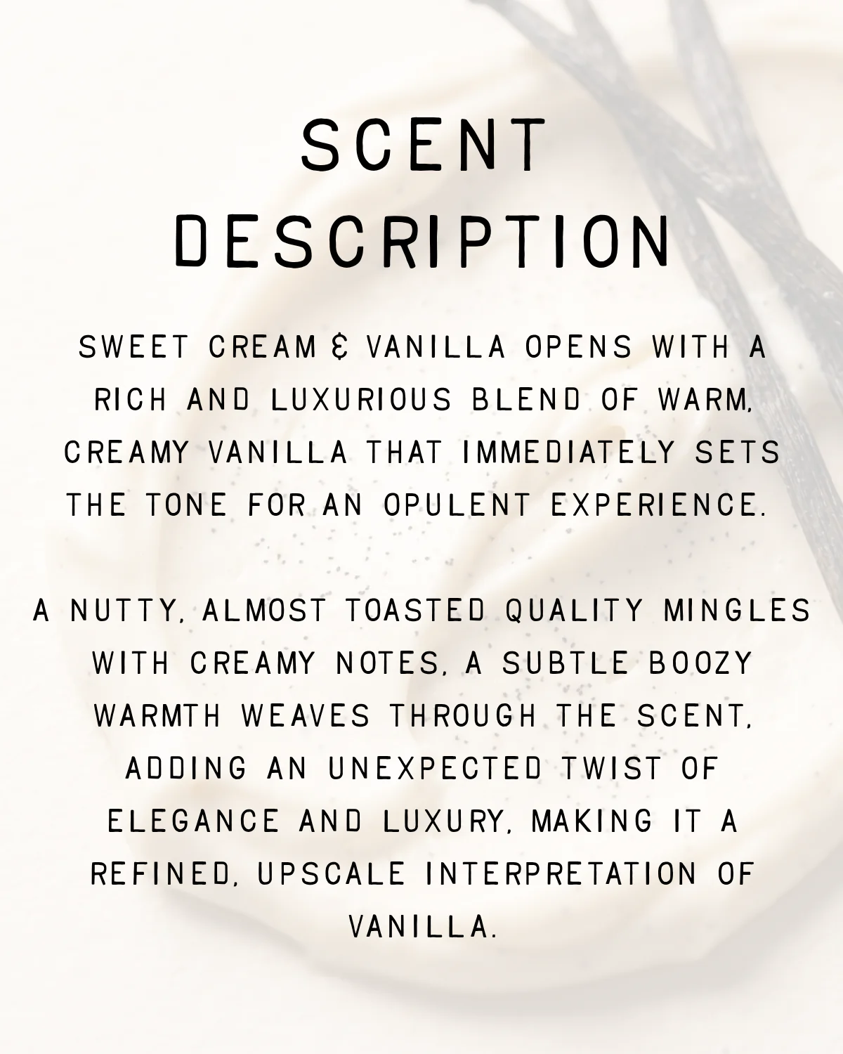 Sweet Cream & Vanilla Fragrance - Image 4