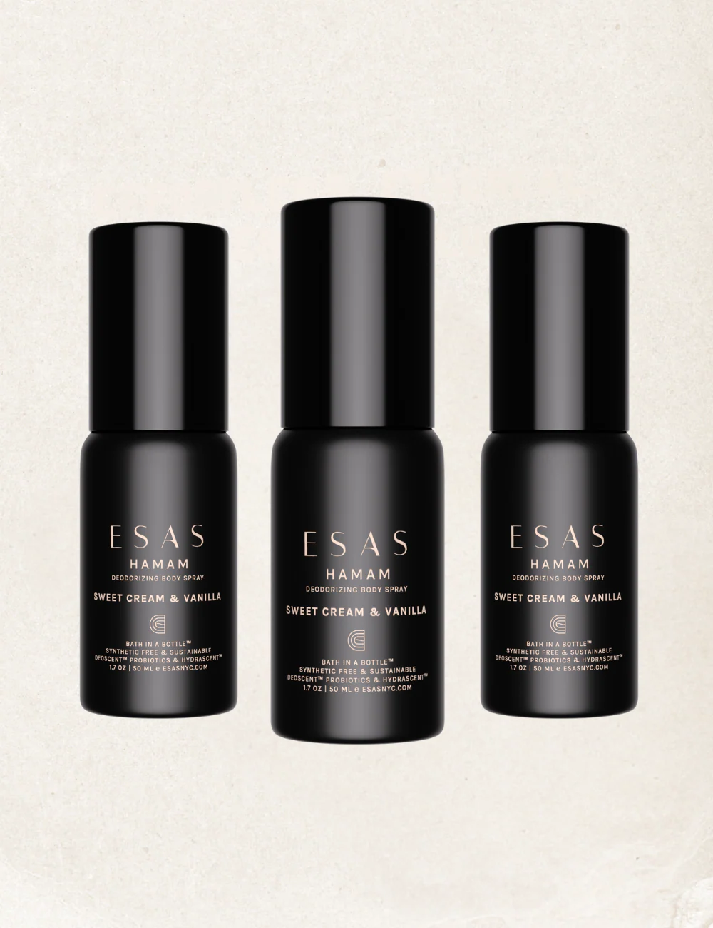 Sweet Cream & Vanilla Hamam Deo Body Spray - Image 3